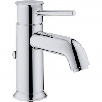 Смеситель для раковины GROHE BAUCLASSIC с донным клапаном, хром